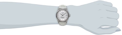 Tissot Women's Swiss Auto Luxury Watch, White Leather