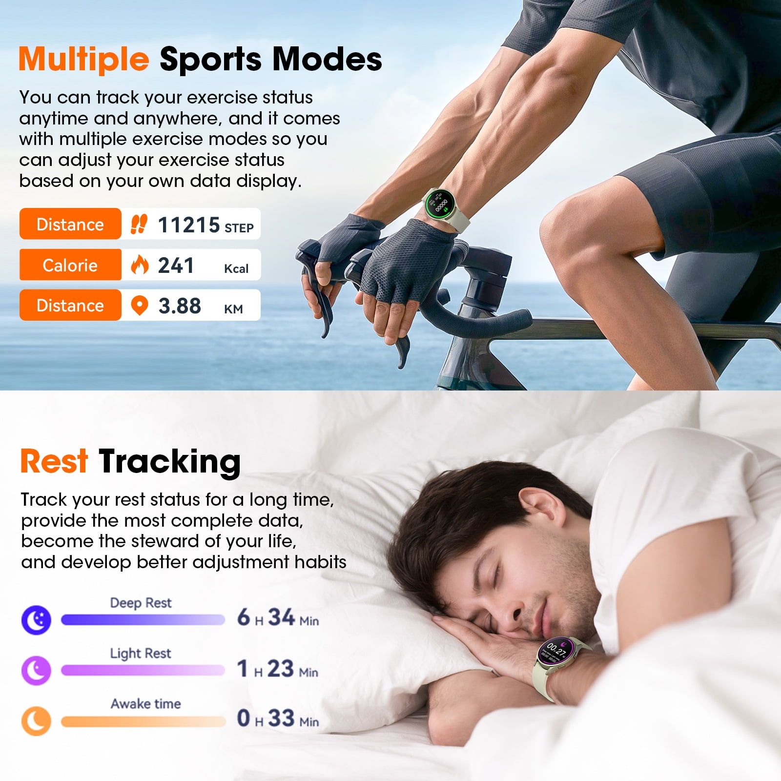 Women's Smartwatch with Call Function & Fitness Tracking