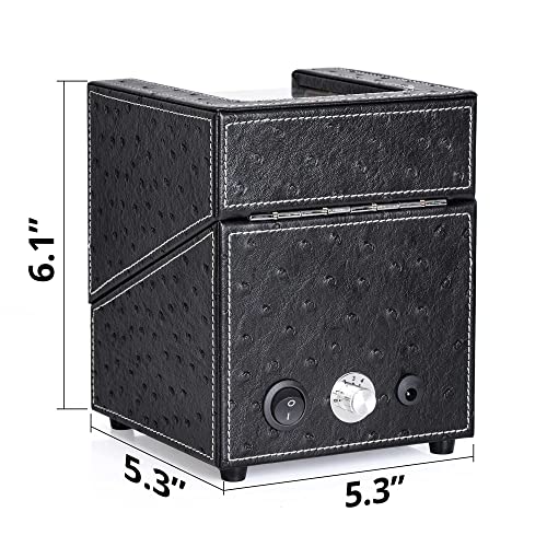 Wooden Watch Winder - Upgraded Design, 4 Modes