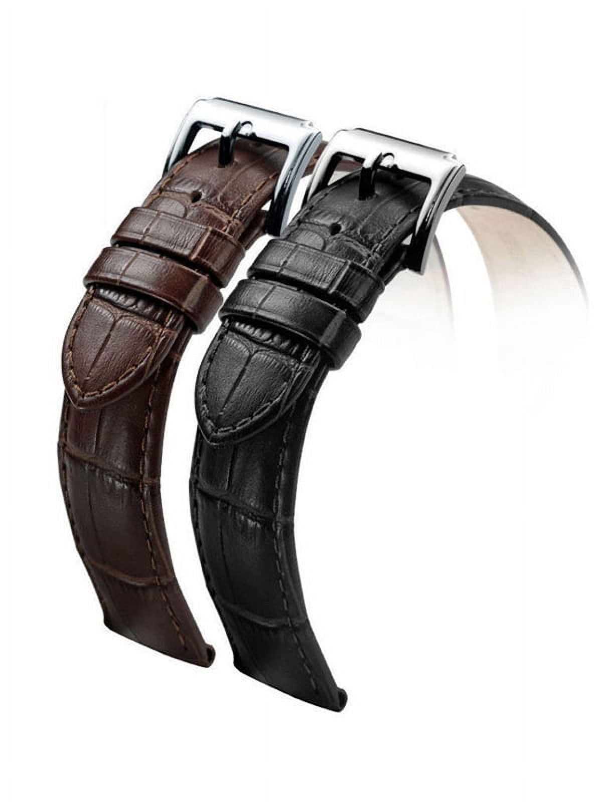 Qtymom Leather Watch Band 16-24mm