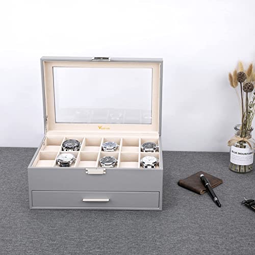 Voova 2-Layer Watch and Jewelry Organizer