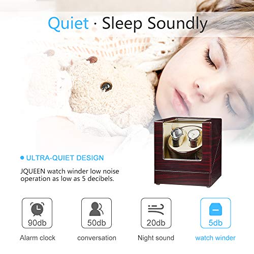 JQUEEN Dual Watch Winder - Silent Motor