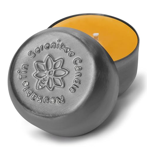 Eco-Friendly Beeswax Tea Light Candles Set (24)