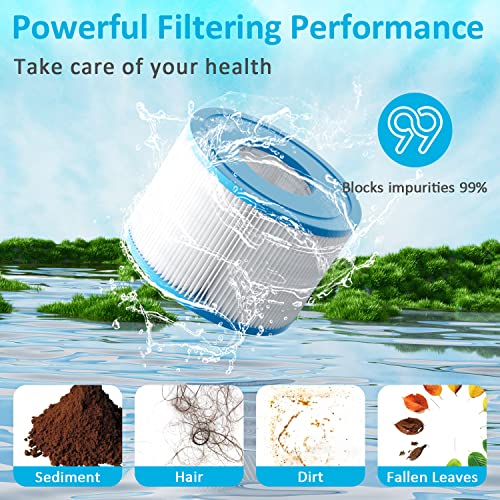 Vi Spa-Filter 6-Pack for Coleman Saluspa