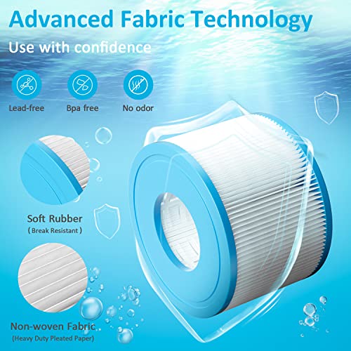 Vi Spa-Filter 6-Pack for Coleman Saluspa