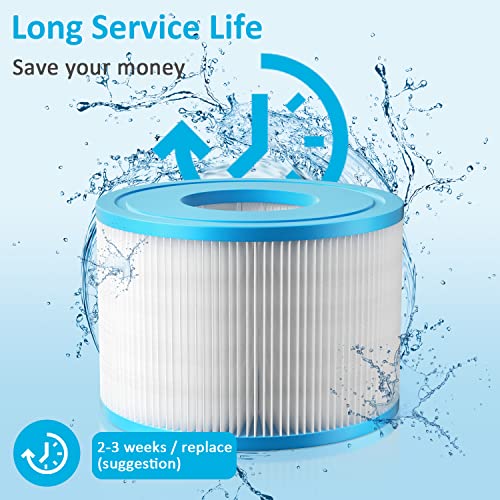 Vi Spa-Filter 6-Pack for Coleman Saluspa