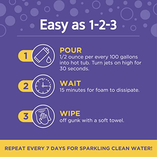 3-in-1 Hot Tub Cleaner, Conditioner, & Clarifier