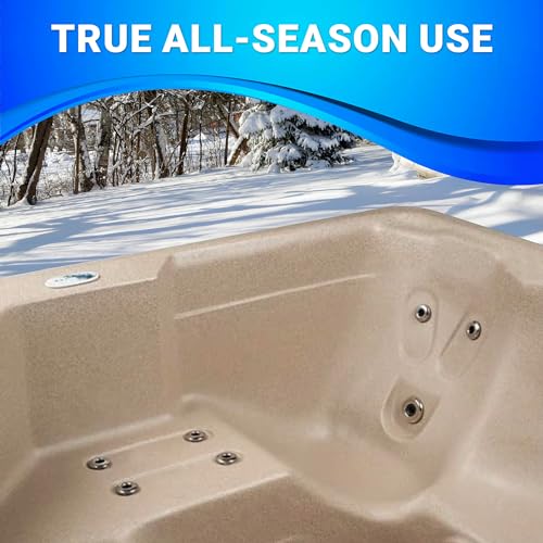 Shoreline Lounger Hot Tub with Massage Features