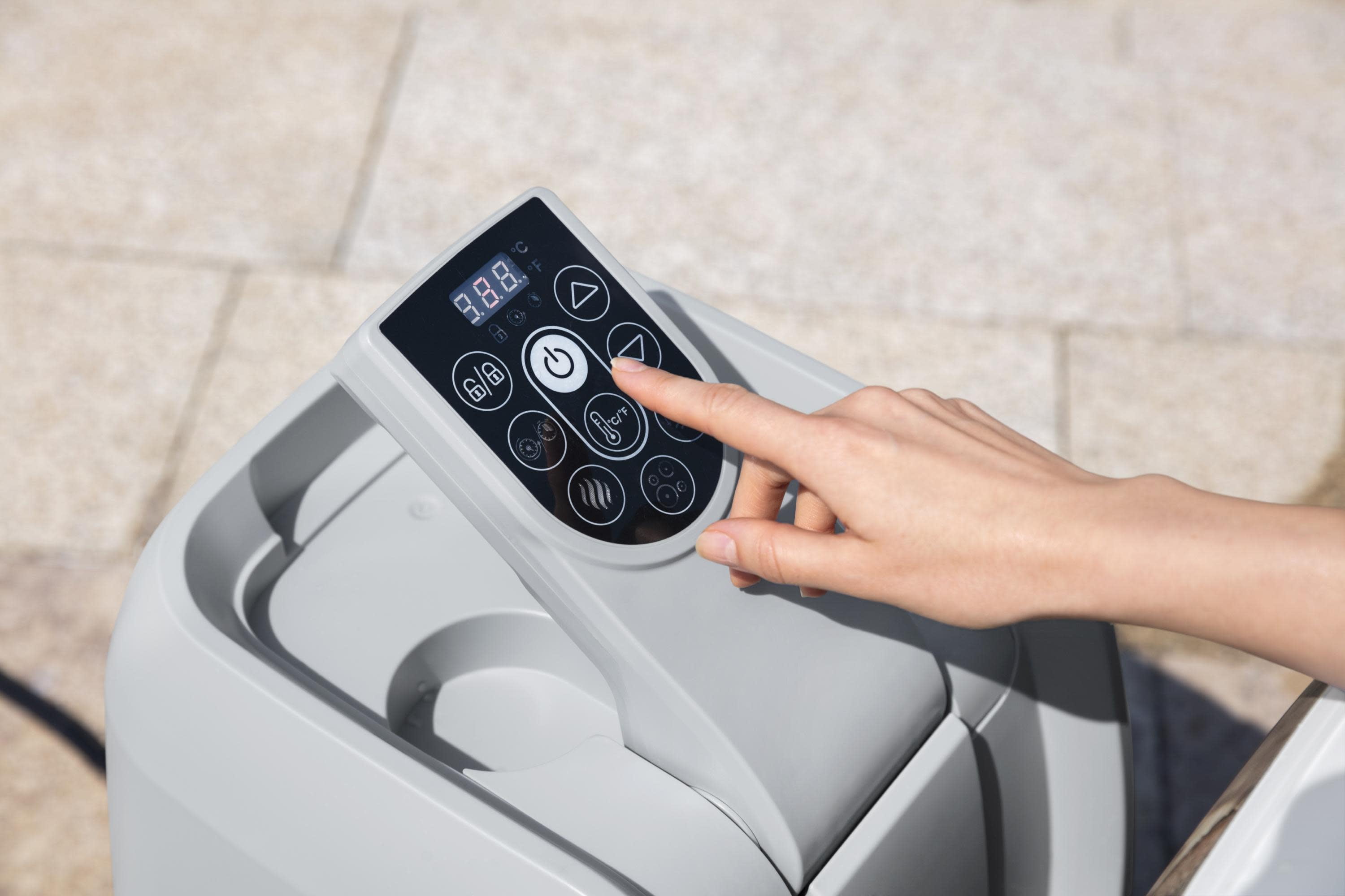 Mossy Oak Inflatable Hot Tub for Outdoors (or Outdoors Inflatable Hot Tub)