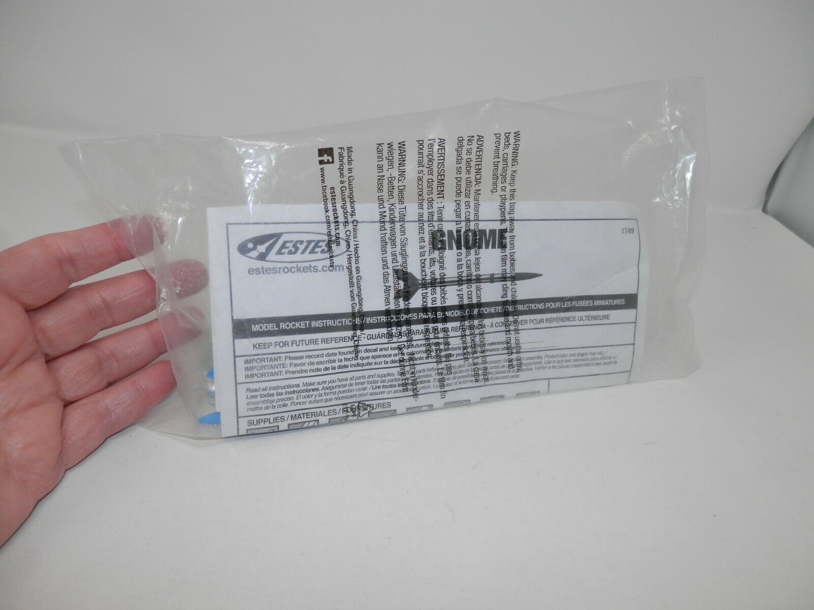 Estes Gnome Rocket Kit - Beginner Level