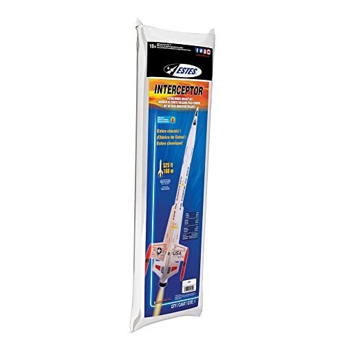 Estes 1250 Interceptor Flying Model Rocket Kit