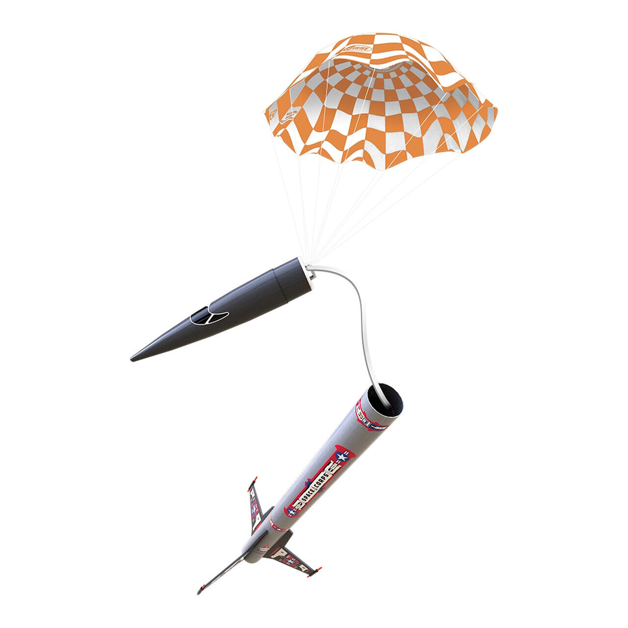 Intermediate Estes Corvette Model Rocket Kit
