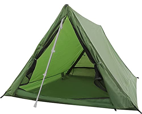 2-Person Trekking Pole Tent for Backpacking - Ultralight A-Frame Backpacking Tent, Two Person Waterproof Hiking Tent for Camping, Lightweight Camping Tent for Scouts, Trekker by Underwood Aggregator