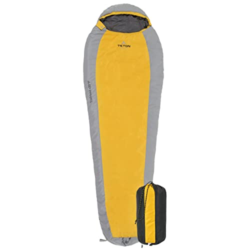 TETON Sports TrailHead Sleeping Bag for Adults; Lightweight Camping, Hiking