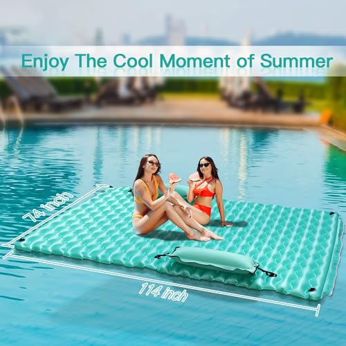 Giant Inflatable Floating Mat for Summer Fun
