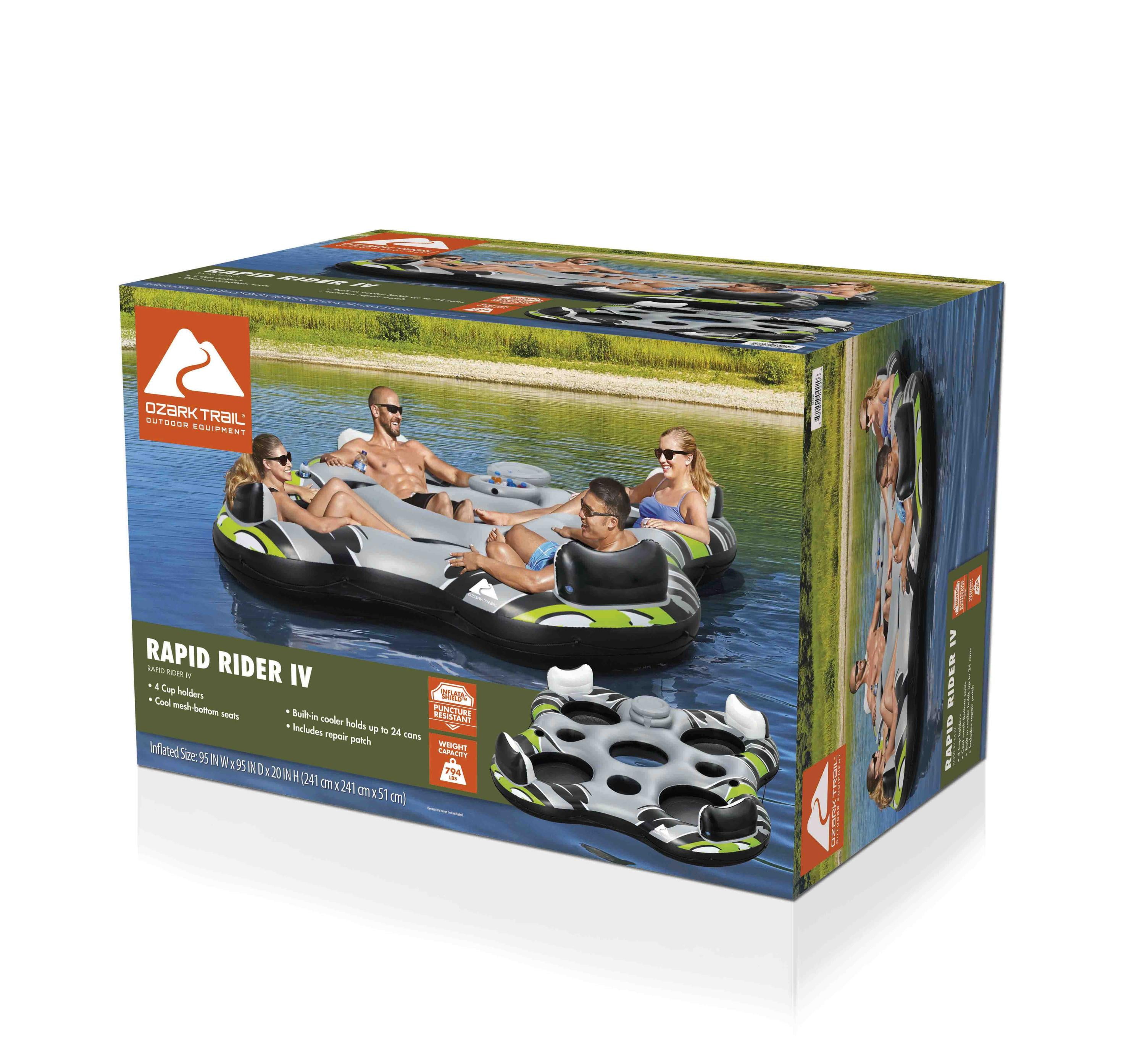 Ozark Trail 8' Multicolor Quad River Tube