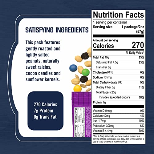 Kar's Nuts Trail Mix Variety Pack, Sweet ‘N Salty and Peanut Butter ‘N Dark Chocolate, Individually Wrapped, Gluten-Free Snack Mix, 24 Count