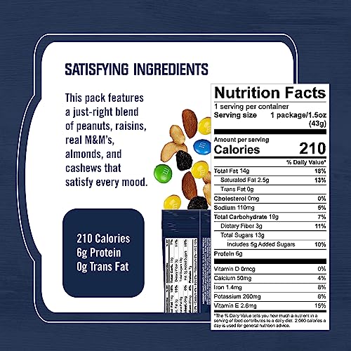 Kar’s Nuts Sweet ‘N Salty Deluxe Trail Mix, 1.5 oz Individual Packs – Bulk Pack of 18, Gluten-Free Snacks