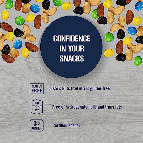 Kar’s Nuts Sweet ‘N Salty Deluxe Trail Mix, 1.5 oz Individual Packs – Bulk Pack of 18, Gluten-Free Snacks