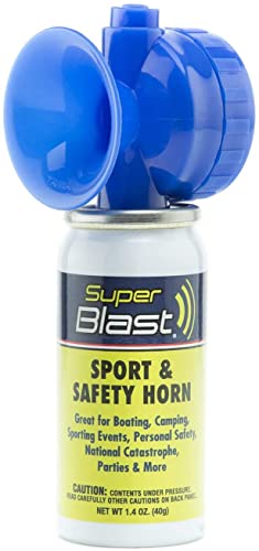 Safety Air Horn, 1.4 Ounces, Warning Horn, Sport and Safety Personal Alarm Horn, Dangerous Animal Deterrent - 1 Each