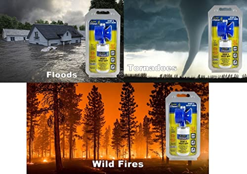 Safety Air Horn, 1.4 Ounces, Warning Horn, Sport and Safety Personal Alarm Horn, Dangerous Animal Deterrent - 1 Each