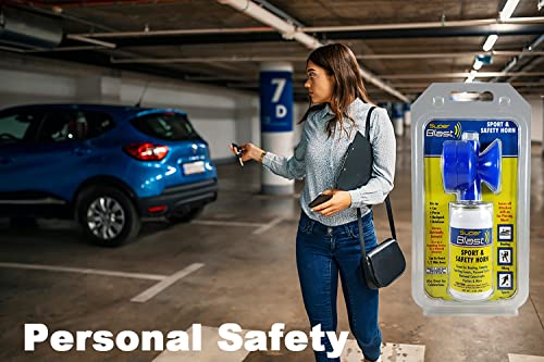 Safety Air Horn, 1.4 Ounces, Warning Horn, Sport and Safety Personal Alarm Horn, Dangerous Animal Deterrent - 1 Each