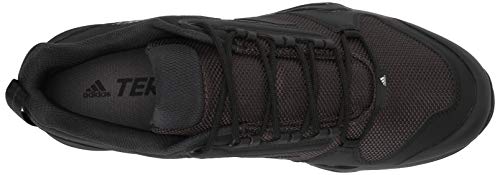 adidas outdoor mens Terrex Ax3 Hiking Boot, Black/Black/Carbon, 9.5 US