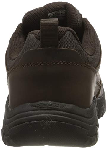 KEEN unisex adult Targhee 3 Oxford Casual Hiking Shoe, Dark Earth/Mulch, 10 US