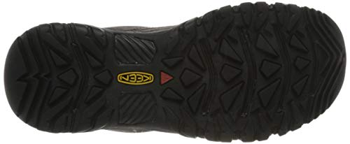 KEEN unisex adult Targhee 3 Oxford Casual Hiking Shoe, Dark Earth/Mulch, 10 US