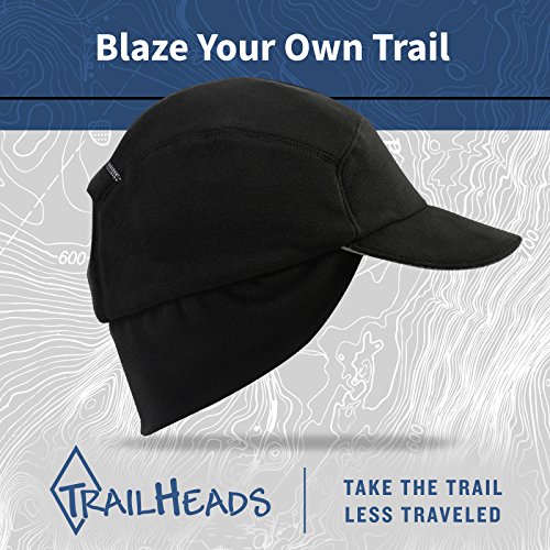 TrailHeads Women's Trailblazer Adventure Ponytail Cap, Black, One Size