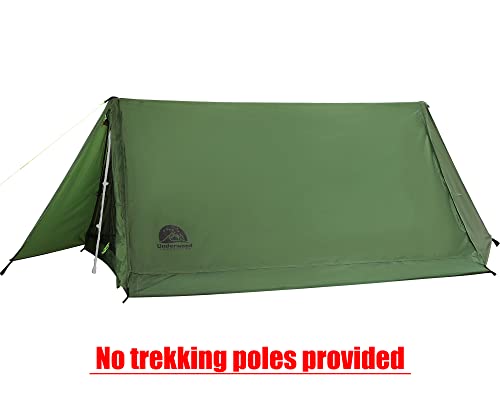 2-Person Trekking Pole Tent for Backpacking - Ultralight A-Frame Backpacking Tent, Two Person Waterproof Hiking Tent for Camping, Lightweight Camping Tent for Scouts, Trekker by Underwood Aggregator
