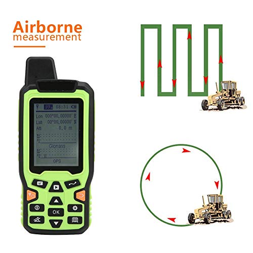 EM90 Handheld GPS Navigation Track, High Land Area Meter MeasuInstrument, 100-240V Land Area Measurer