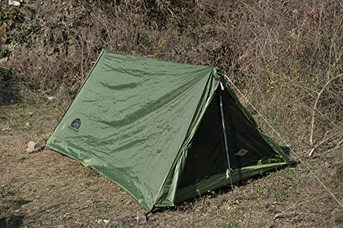 2-Person Trekking Pole Tent for Backpacking - Ultralight A-Frame Backpacking Tent, Two Person Waterproof Hiking Tent for Camping, Lightweight Camping Tent for Scouts, Trekker by Underwood Aggregator