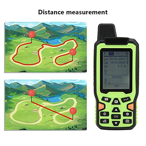 EM90 Handheld GPS Navigation Track, High Land Area Meter MeasuInstrument, 100-240V Land Area Measurer