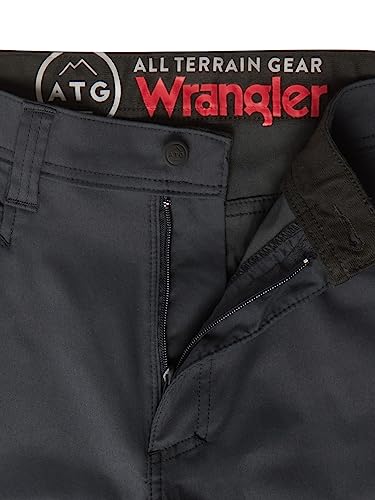 ATG by Wrangler mens Synthetic Utility Pants, Caviar, 36W x 32L US