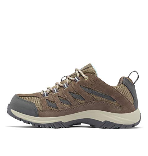 Columbia Women's Crestwood Waterproof, Pebble/Oxygen, 8