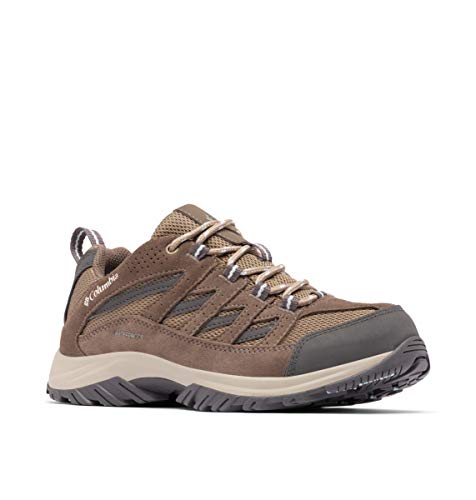 Columbia Women's Crestwood Waterproof, Pebble/Oxygen, 8