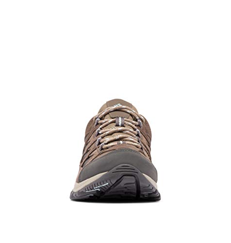 Columbia Women's Crestwood Waterproof, Pebble/Oxygen, 8