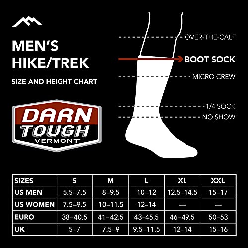 Darn Tough Hiker Boot Sock Full Cushion - Men's - (Olive, X-Large)