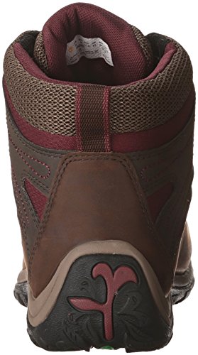 Timberland womens Norwood Mid Waterproof Hiking Boot, Dark Brown, 8.5 US