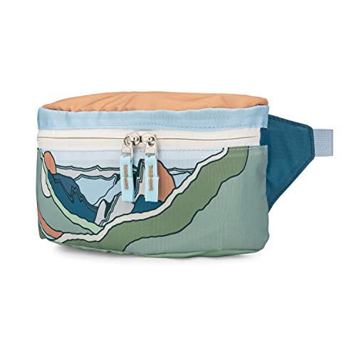 Oso Supply Co - Fanny Pack for Women and Men, Perfect Crossbody Running Pouch for Workouts, Hiking, Sports, Festivals, Outdoors, Traveling, Belt Bag Holds Phone and Accessories (Yosemite)