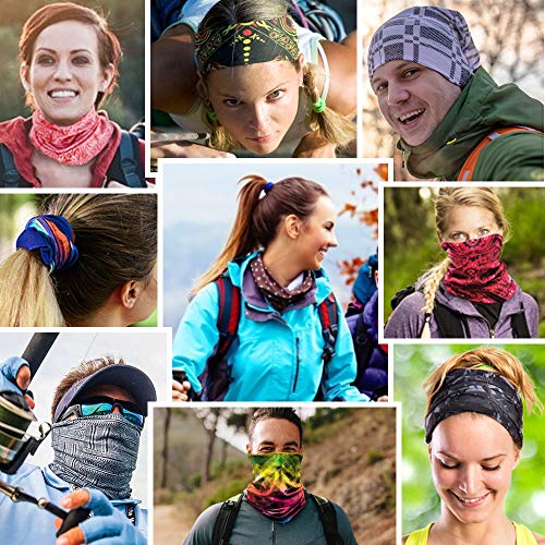 NEXTOUR Neck Gaiter Headwear Headband Head Wrap Scarf Mask Neck/Ear Warmers Headbands Perfect for Winter Fishing, Hiking, Running, Motorcycle etc& Daily Wear for Men and Women