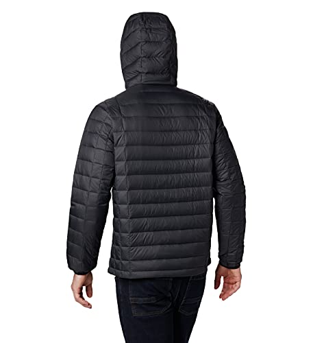 Columbia Mens, Voodoo Falls 590 TurboDown Hooded Jacket, Black, X-Large