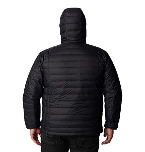 Columbia Mens, Voodoo Falls 590 TurboDown Hooded Jacket, Black, X-Large
