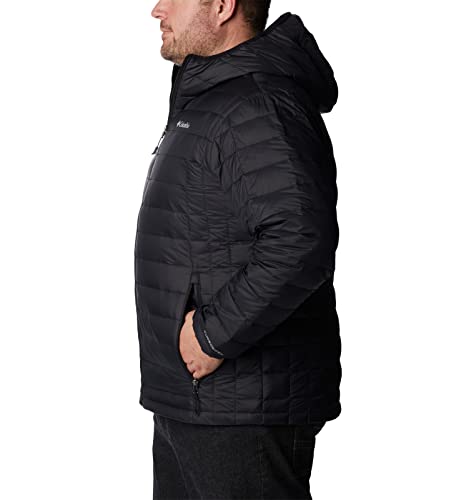 Columbia Mens, Voodoo Falls 590 TurboDown Hooded Jacket, Black, X-Large