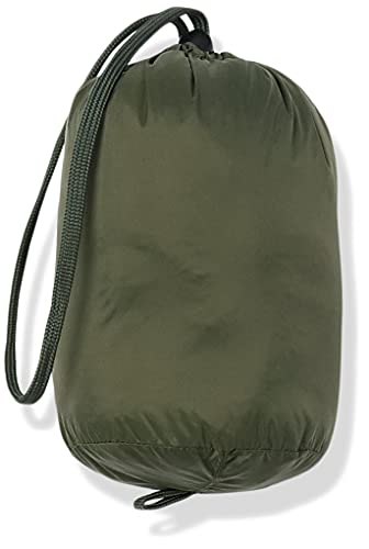 Amazon Essentials Women's Lightweight Long-Sleeve Full-Zip Water-Resistant Packable Hooded Puffer Jacket, Olive, Large