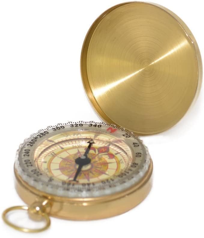 Sharp Survival Best Camping Survival Compass | Glow in The Dark Military Compass Survival Gear Compass
