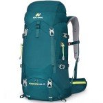 N NEVO RHINO Internal Frame Hiking Backpack 40/50/60/65/80L, Mountain Climbing Camping Backpack Daypack Waterproof Rain Cover