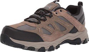 Skechers Men's Selmen-Enago Trail Oxford Hiking Shoe, Tan, 13 Medium US