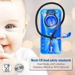 WACOOL 2L 2Liter 70oz BPA Free PEVA Hydration Pack Bladder Leak-Proof Water Reservoir (Hydration Bladder with Cleaning Kit)